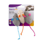 Pet Cat Plush Catnip Mouse Shape Interactive Toy